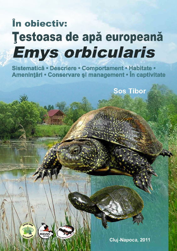 Cover of În obiectiv: Țestoasa de apă europeană Emys orbicularis